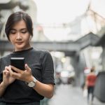 Stop it, Family law and Social media. Accompanying image: a female changing her marital status to 'divorced' on social media on her mobile phone