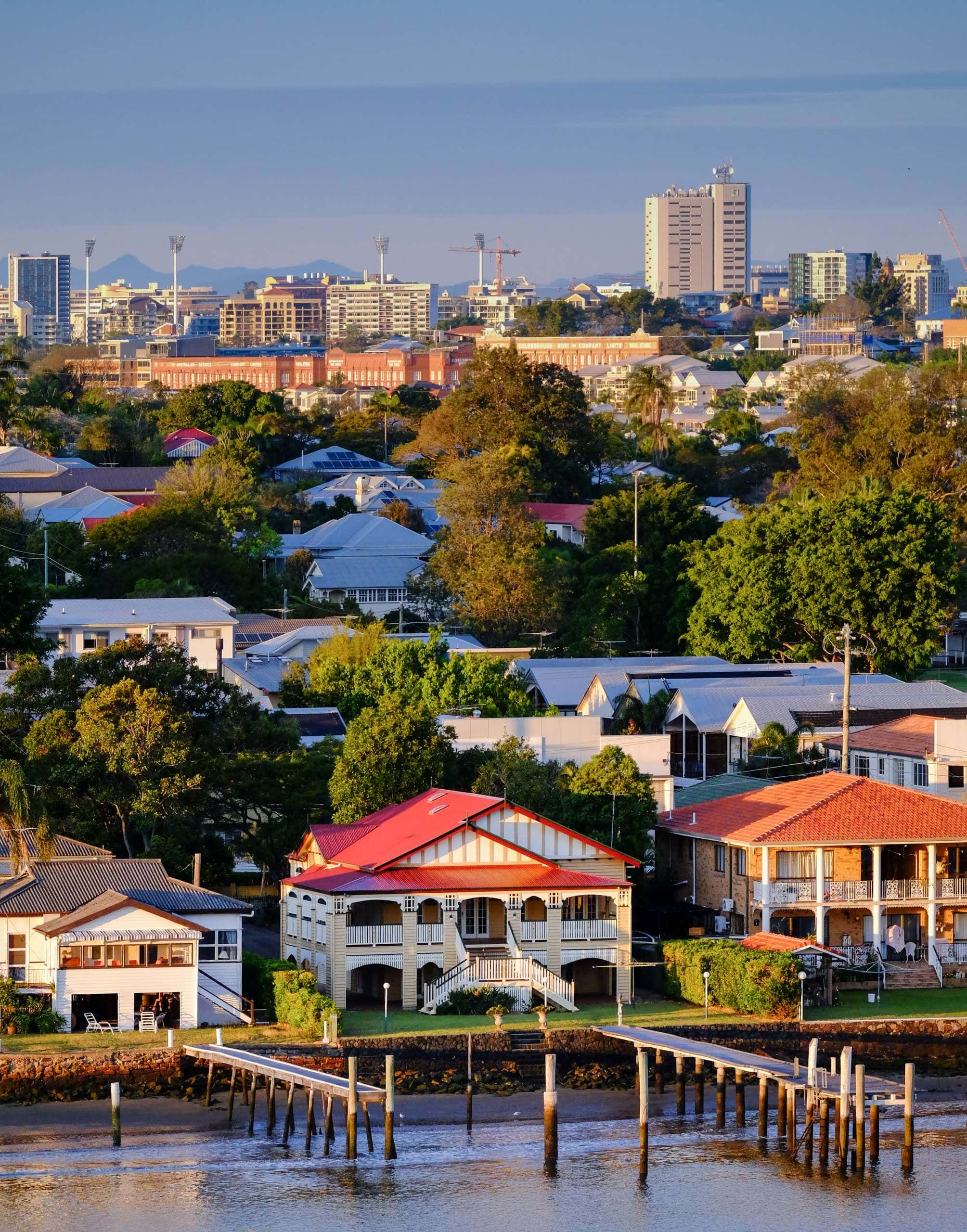 Image of Brisbane and Woolloongabba, accompanying family law article "Severing a Joint Tenancy"