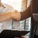 Image of people shaking hands, accompanying family law article "Is an asset of the marriage out of reach of the Family Court?"