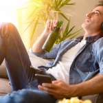 Image of Man with beer accompanying family law article "Ordering Good Behaviour"