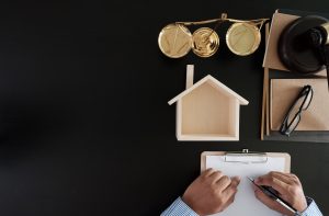 A stock image of a desk set-up