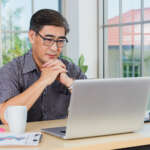Image accompanying an article "Tips for virtual court hearings" by Brisbane's family law firm