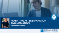 Image to accompany a summary of the family law webinar called "Counsellors Webinar - Parenting after Separation and Mediation'
