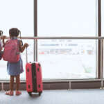 Image at the airport accompanying family law article "Abduction risk increases as borders re-open"
