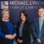 Photo of three lawyers: Kirstie Colls, Tarah Tosh and Brandon Begley